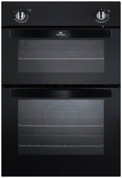 New World NW901DO Built-in Double Oven - Black.